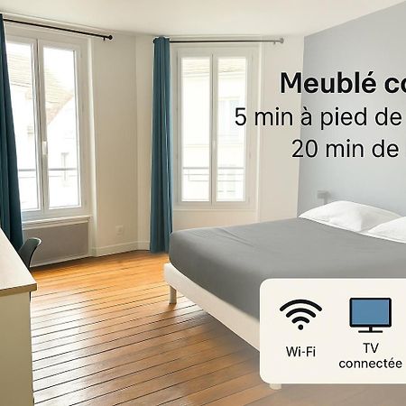 Appartement Maciet 2- Centre Ville Meaux-Gare-Disney Eksteriør billede